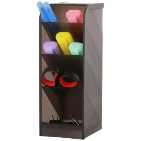 Wielofunkcyjny plastikowy organizer na biurko 7,4x20,3x9cm CB18CZ