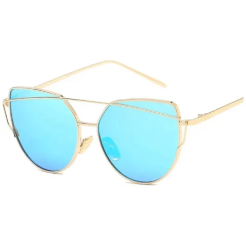 Okulary przeciwsłoneczne GLAM ROCK FASHION Niebieskie OK21WZ7