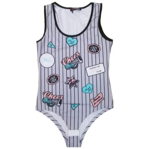 BODY Z NADRUKIEM - SZARE - XBODY1SZ