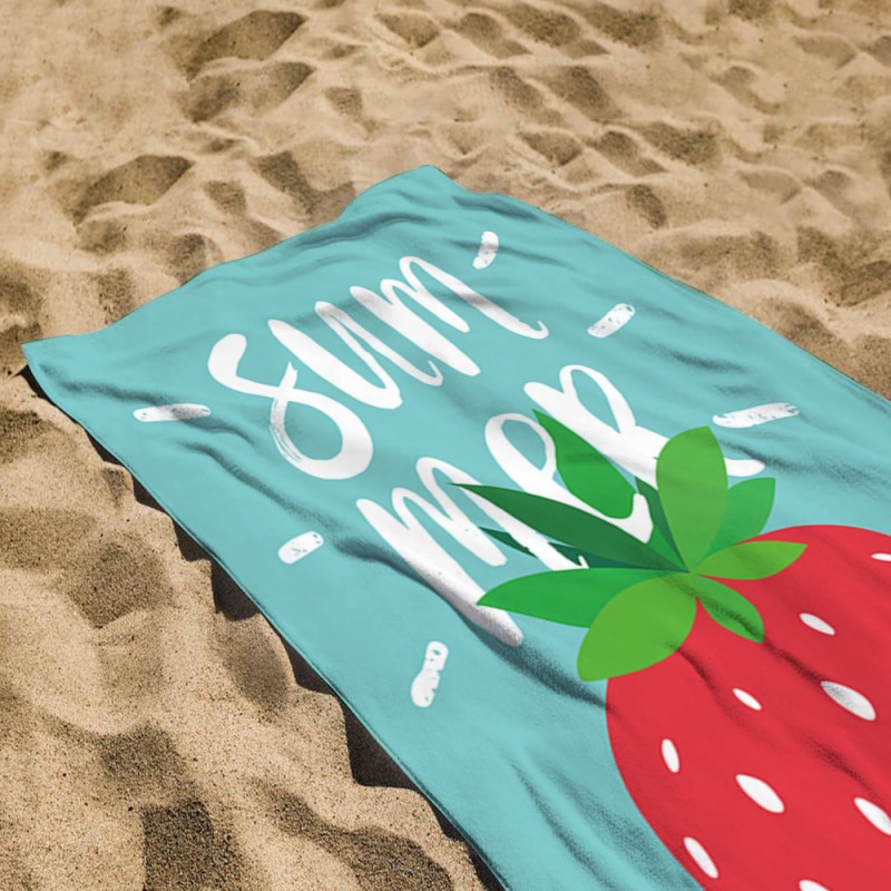 Ręcznik plażowy prostokątny SUMMER YUM 150x70 REC54WZ7 - obrazek 2