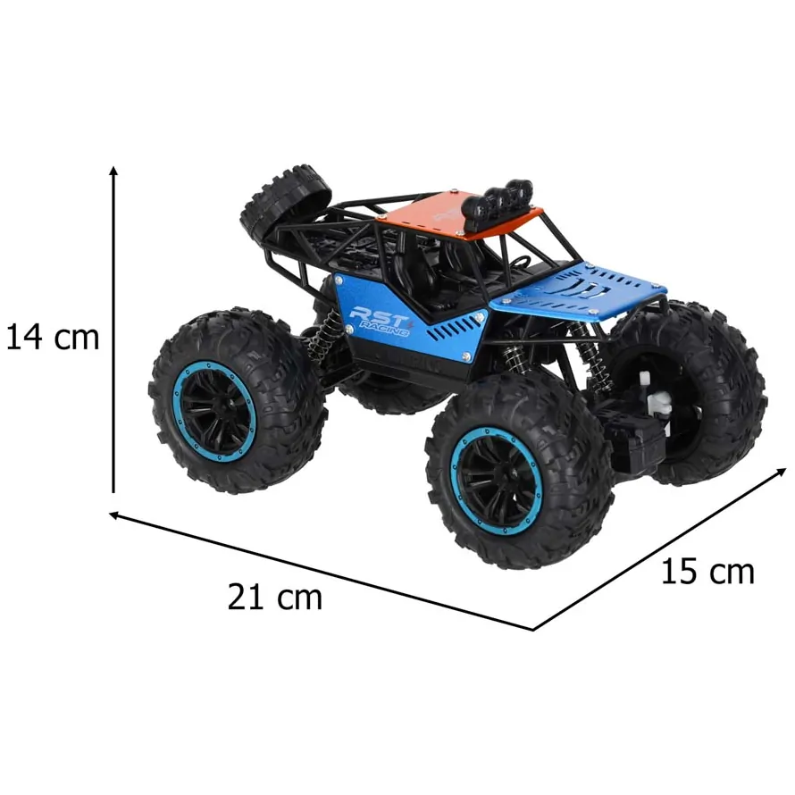 Samochód zdalnie sterowany terenowy off-road z amortyzatorami i światłami - obrazek 11