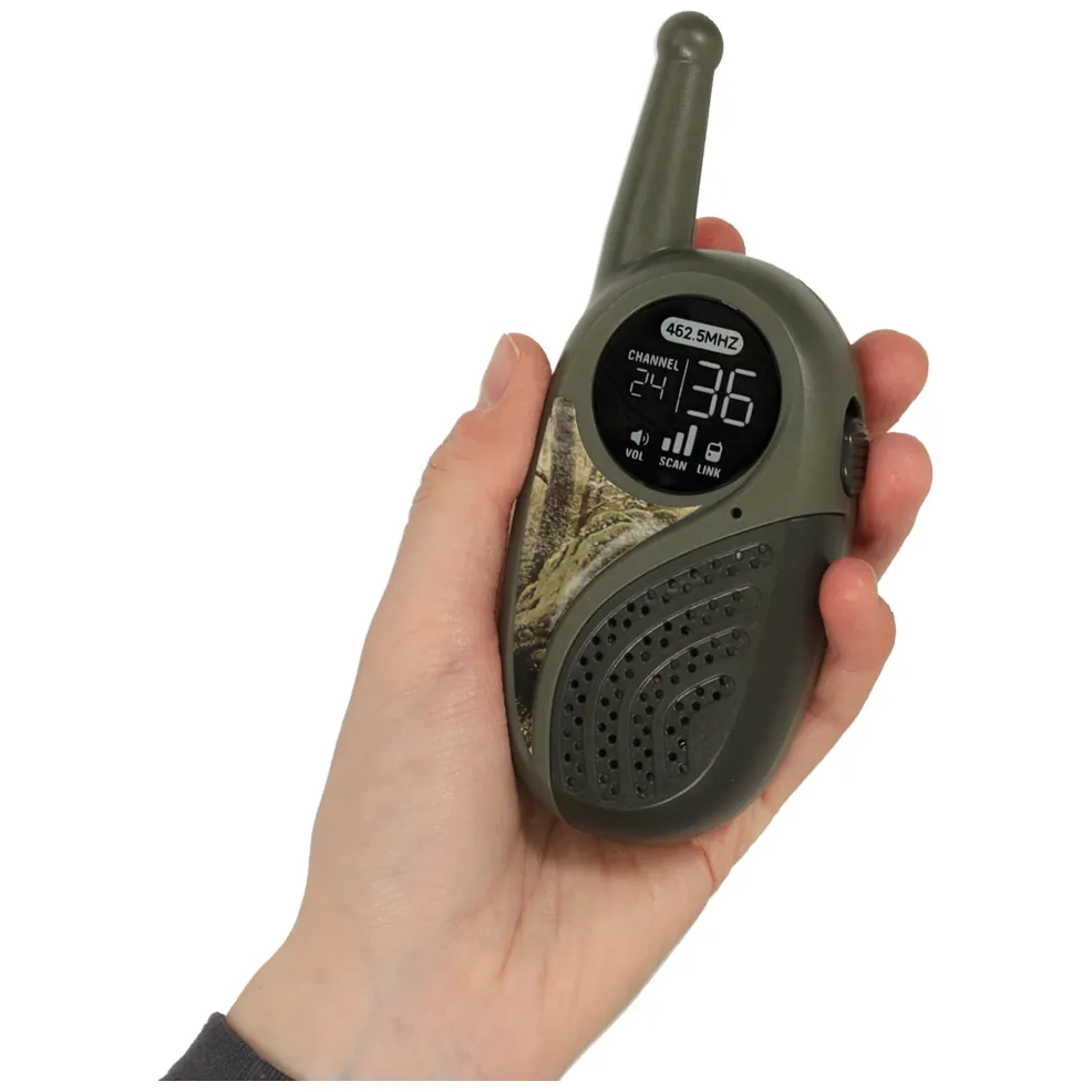 Wojskowy zestaw walkie talkie dla dzieci z centralą, zasięg 333 m, khaki - obrazek 6