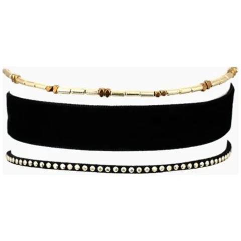 NASZYJNIK CHOKER BOHO FESTIWAL N527