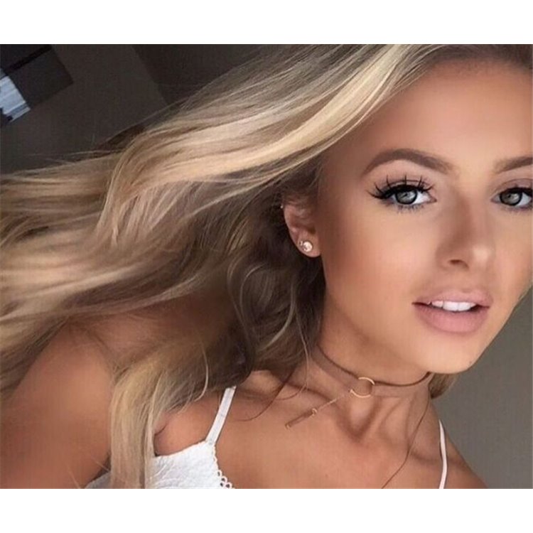 NASZYJNIK CHOKER WPADAJĄCY CZARNY - obrazek 4