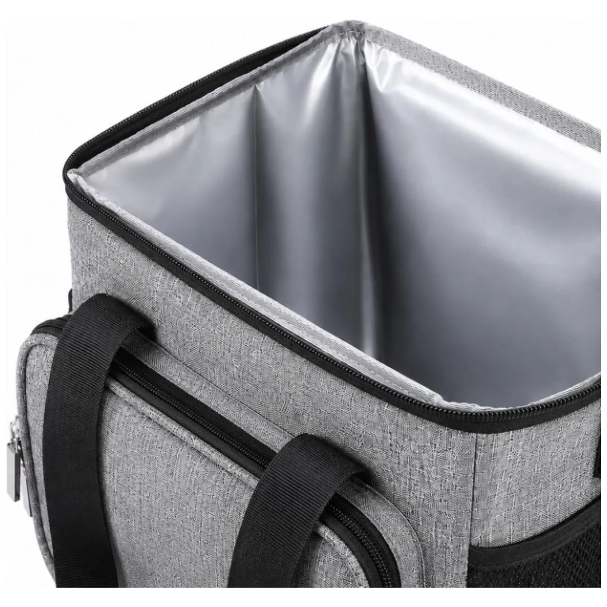 Torba termiczna do przenoszenia żywności LUNCH BOX 15l + 2 wkłady chłodzące KP06SZ - obrazek 6