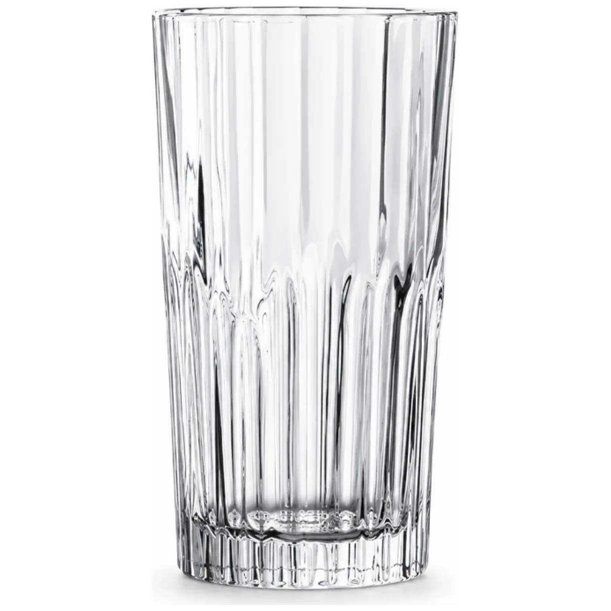 Zestaw 6 szt szklanek ryflowanych do latte, drinków, wysoka, 320ml - obrazek 3