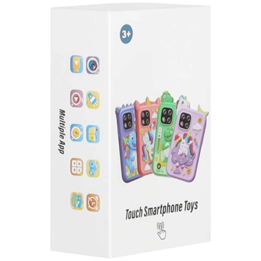 Interaktywny smartfon dla dzieci zielony dinozaur z aparatem i kamerą 8GB - obrazek 12