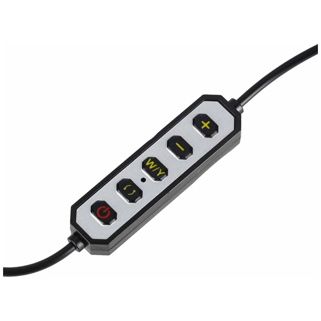 Lampa kosmetyczna LED bezcieniowa biurkowa do manicure z regulacją jasności i barwy czarna - obrazek 9