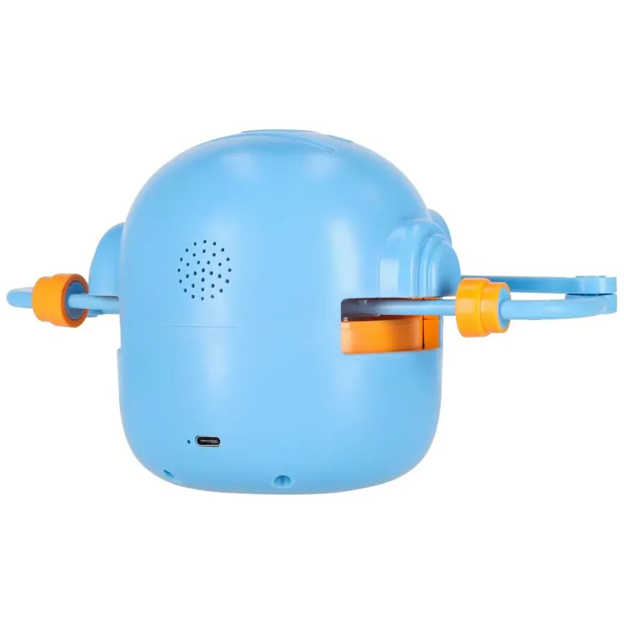 Interaktywny robot edukacyjny z fiszkami do nauki rysowania niebieski - obrazek 6