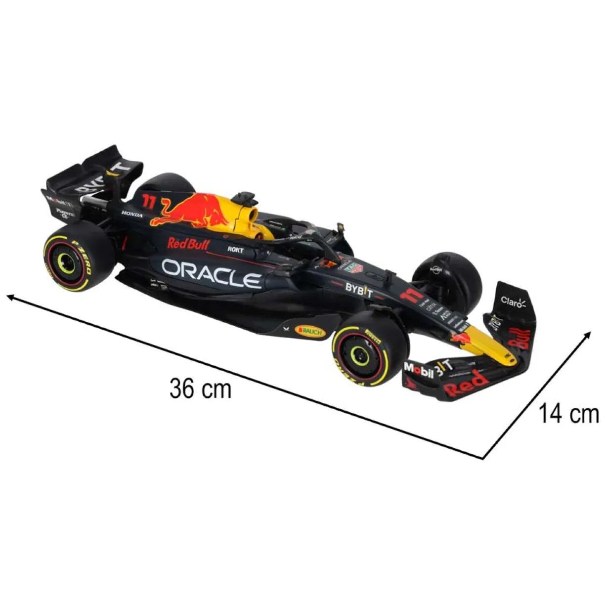 Samochód zdalnie sterowany na pilota RC 1:16 Rastar Red Bull Racing RB19 92600 - obrazek 9