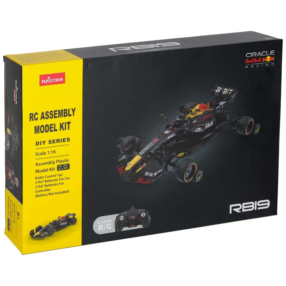 Samochód zdalnie sterowany na pilota RC 1:16 Rastar Red Bull Racing RB19 92600 - obrazek 10