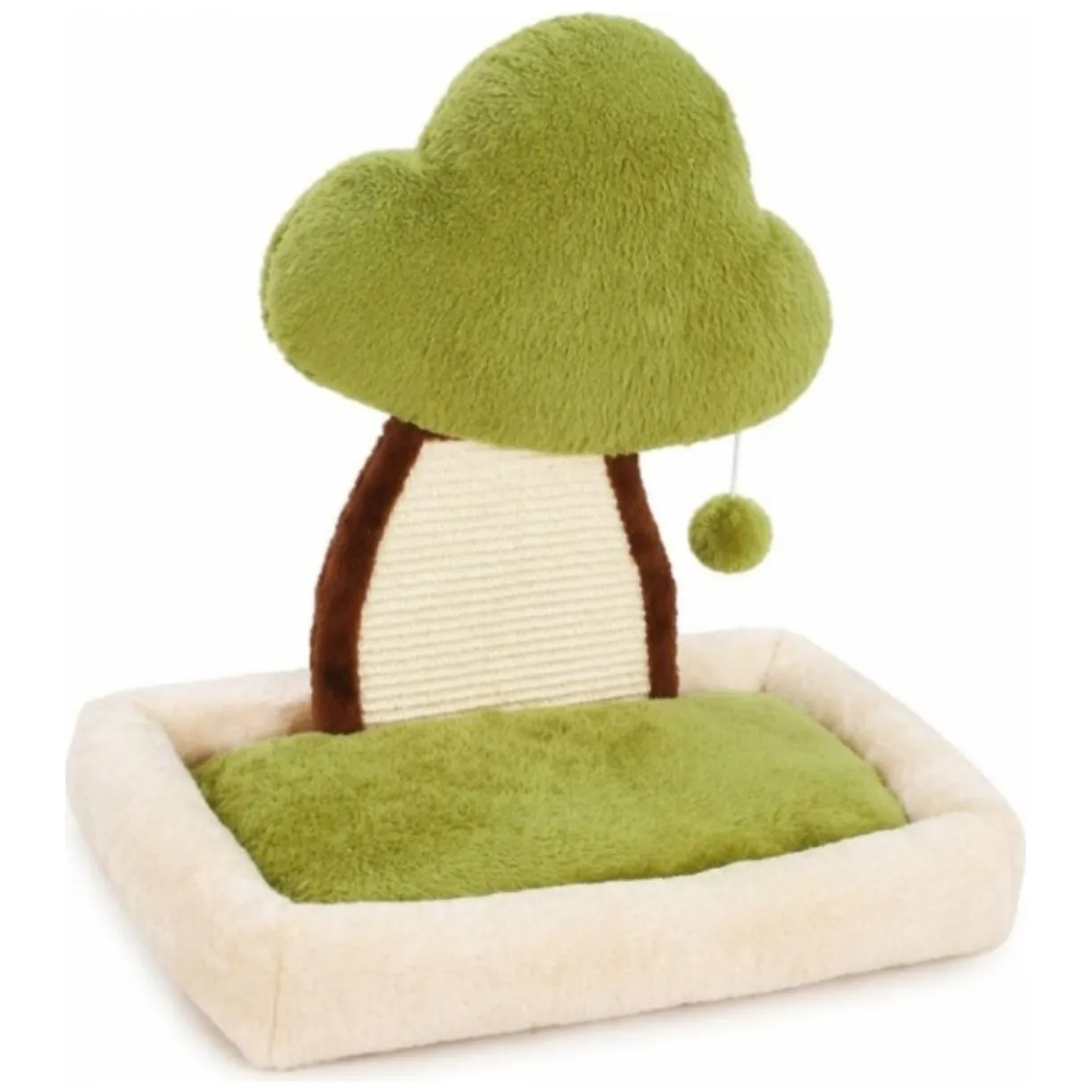 Pluszowe legowisko dla kota palma 52 x 48 x 34cm KOT36