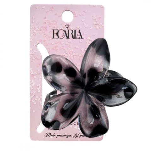 Spinka do włosów klamra XL kwiat 7,5x8cm SP317CZ