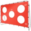 Bramka piłkarska do piłki nożnej dla dzieci treningowa 2w1 + mata celności 215 x 153 x 76 cm