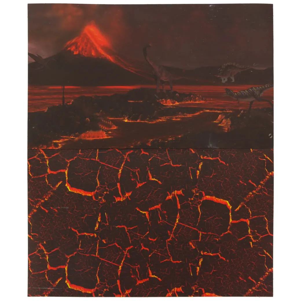 Zestaw edukacyjny: erupcja wulkanu i wykopaliska dinozaurów 2w1 - obrazek 9
