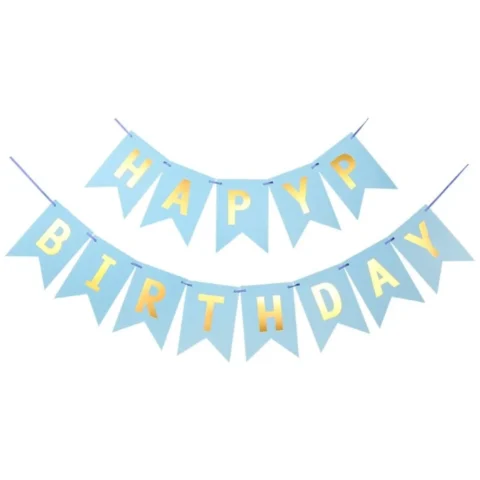 Girlanda Urodzinowa HAPPY BIRTHDAY 16 x 20 cm BLN13