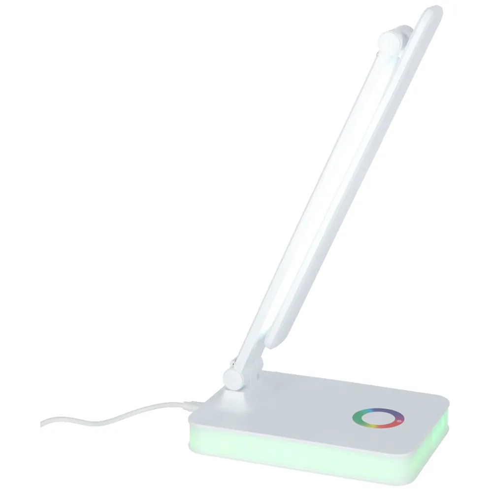 Składana lampka biurkowa LED USB dotykowa RGB regulacja barwy światła - obrazek 5