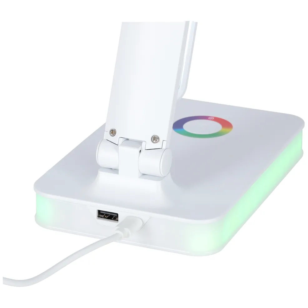 Składana lampka biurkowa LED USB dotykowa RGB regulacja barwy światła - obrazek 7