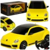 Samochód zdalnie sterowany Rastar 78000 Volkswagen Beetle 1:14 żółty