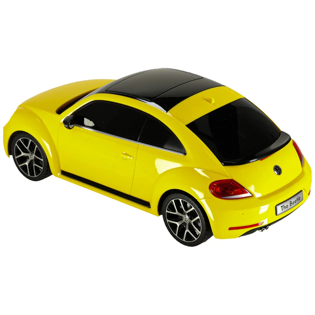 Samochód zdalnie sterowany Rastar 78000 Volkswagen Beetle 1:14 żółty - obrazek 4