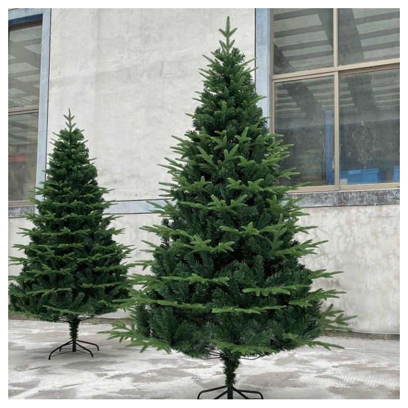 DUŻA CHOINKA SZTUCZNA PE+PCV jak żywa ŚWIERK 150 CM GĘSTA CHO05 - obrazek 5