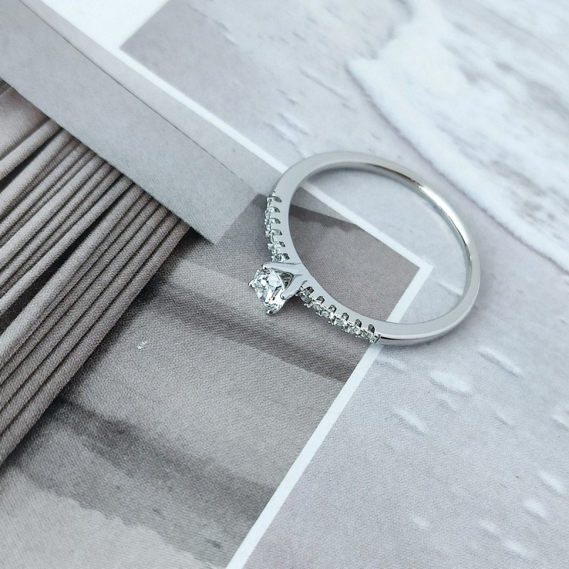 Pierścionek stal chirurgiczna platerowana złotem PST561, Rozmiar pierścionków: US10 EU22