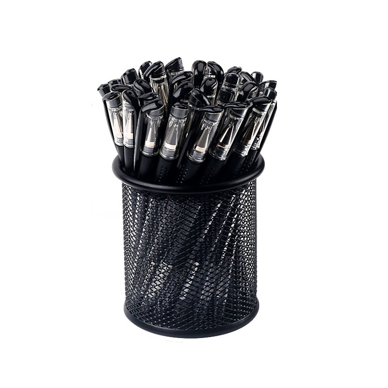 Organizer na biurko, przybornik, niezbędnik biurowy srebrny OB01S - obrazek 2