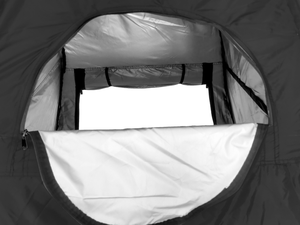 Namiot prysznic przebieralnia przenośne wc czarny - Image 9