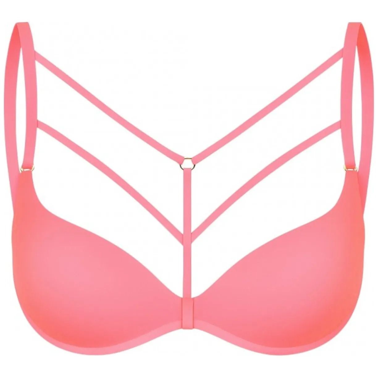 Ozdobre ramiaczka do biustonosza ZOEY PINK - obrazek 2