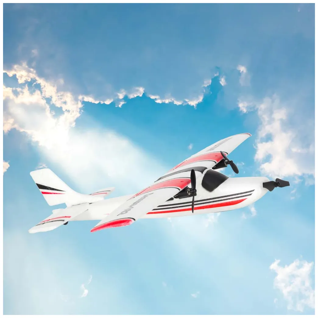 Zdalnie sterowany szybowiec Cessna 182 - samolot akrobacyjny 2,4 GHz z ręcznym startem - obrazek 11