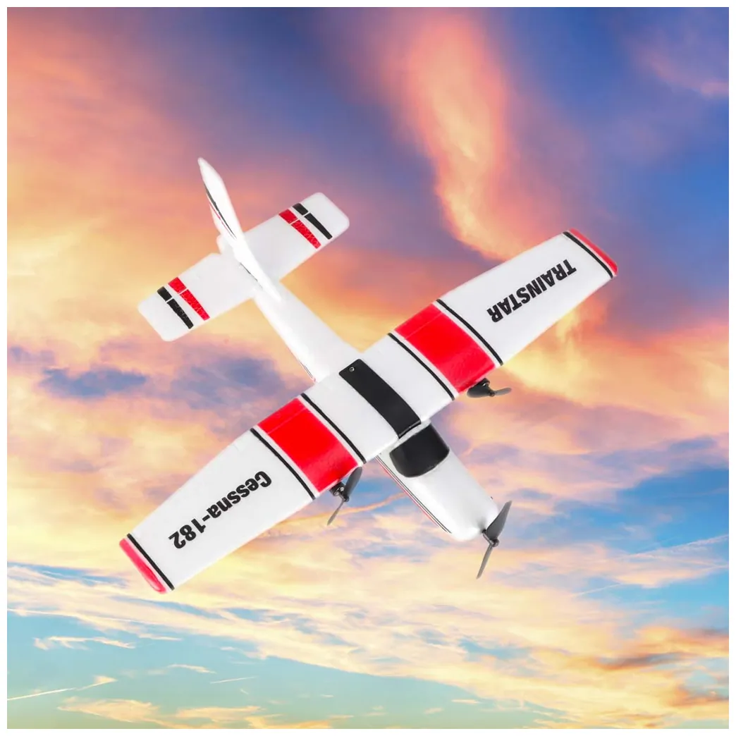 Zdalnie sterowany szybowiec Cessna 182 - samolot akrobacyjny 2,4 GHz z ręcznym startem - obrazek 12