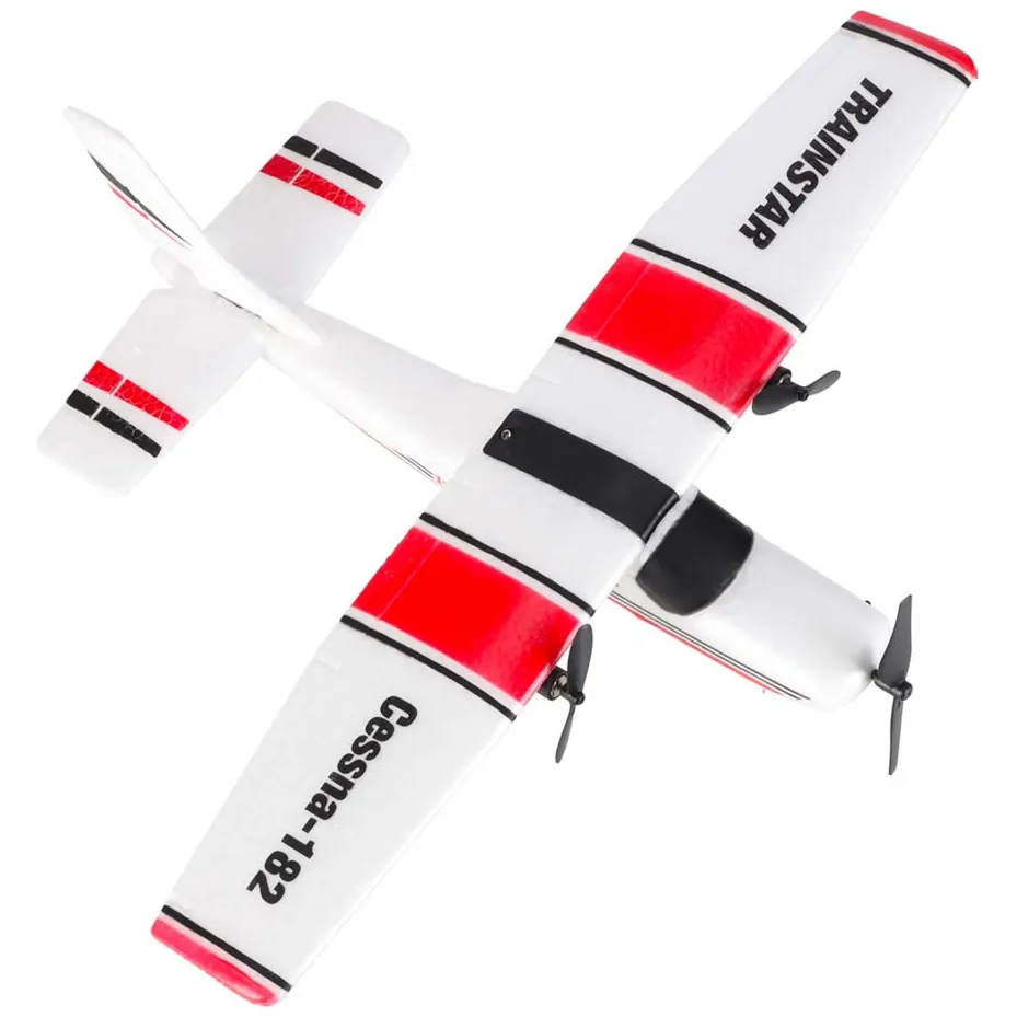 Zdalnie sterowany szybowiec Cessna 182 - samolot akrobacyjny 2,4 GHz z ręcznym startem - obrazek 8