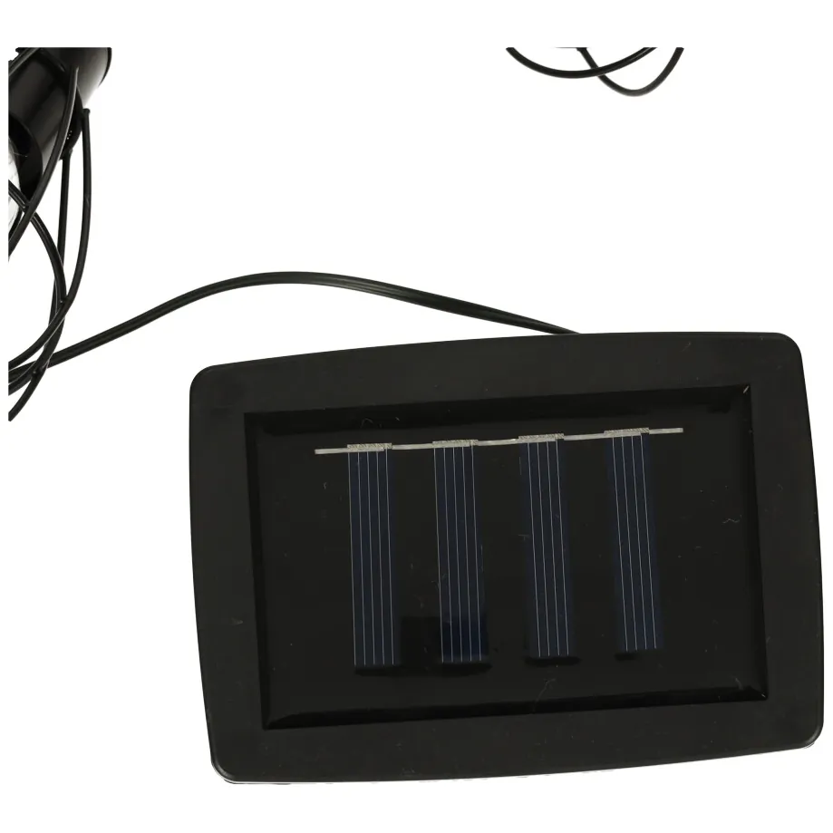 Solarne lampki ogrodowe girlanda loft 10 LED wodoodporna na balkon patio - obrazek 7