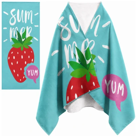 Ręcznik plażowy, na basen SUMMER YUM 150x70