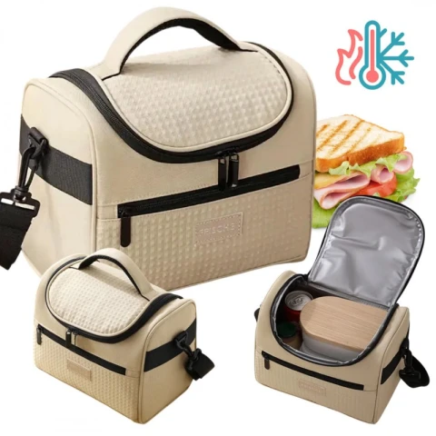 Torba termiczna do przenoszenia żywności LUNCH BOX 25x20,5x16,5 cm KP05K