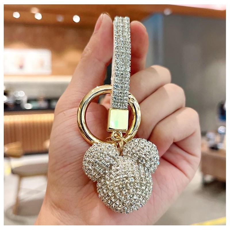 Brelok do kluczy KRYSZTAŁKOWA GŁOWA BRL250B - obrazek 2