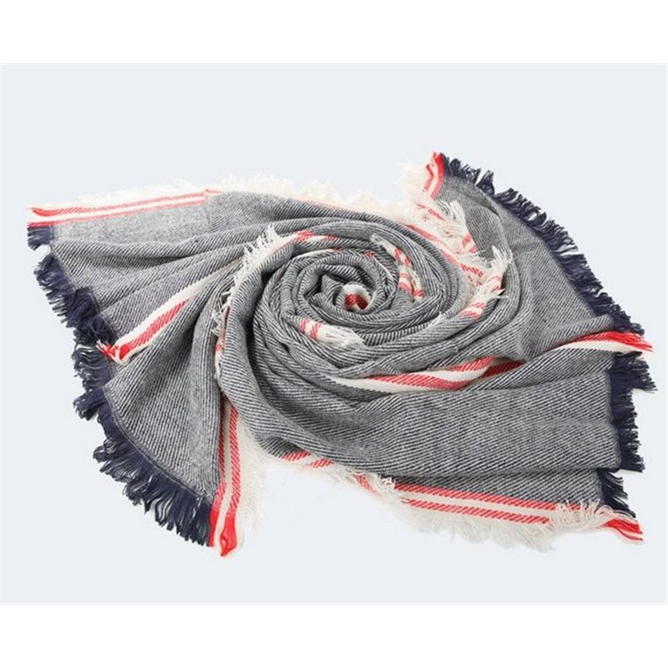 Szal Chusta ombre z morelą SZALS2 - obrazek 3