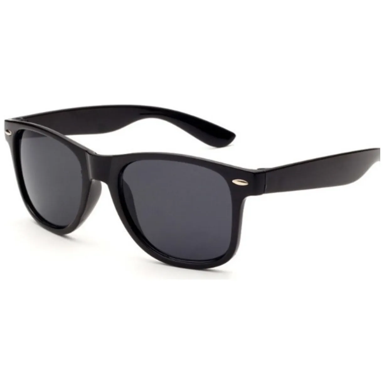 Okulary przeciwsłoneczne Czarne wayfarer Klasyk OK283 - obrazek 3