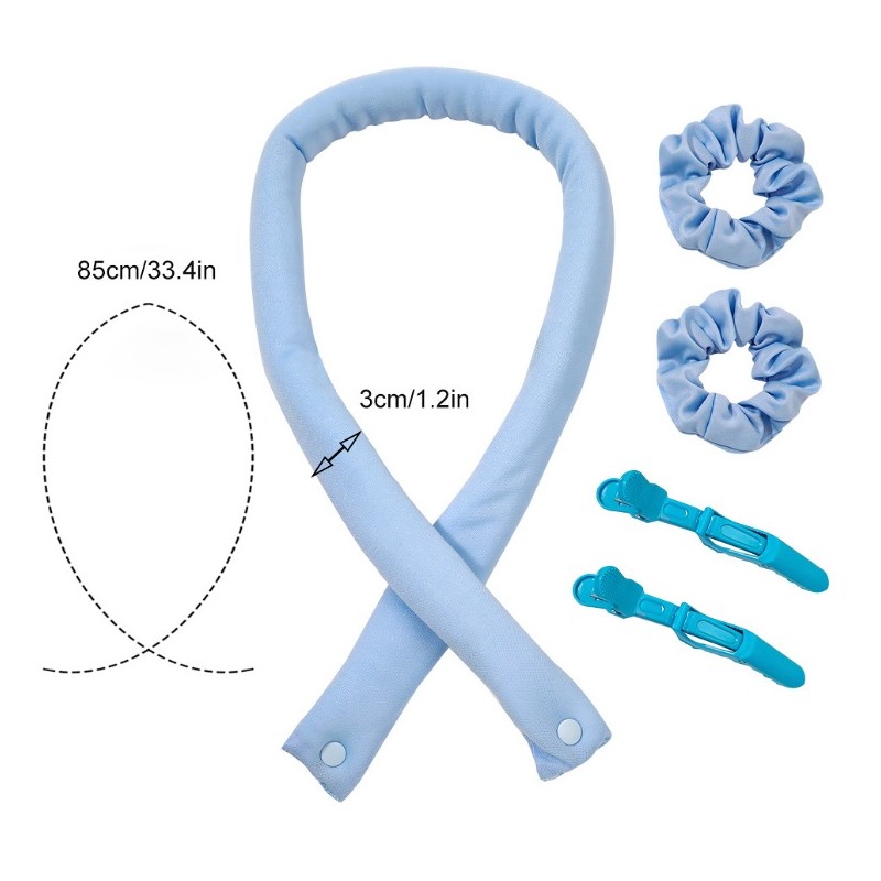 Lokówka do kręcenia włosów loków wałek papiloty w pudełku czerń O460CZ - obrazek 3