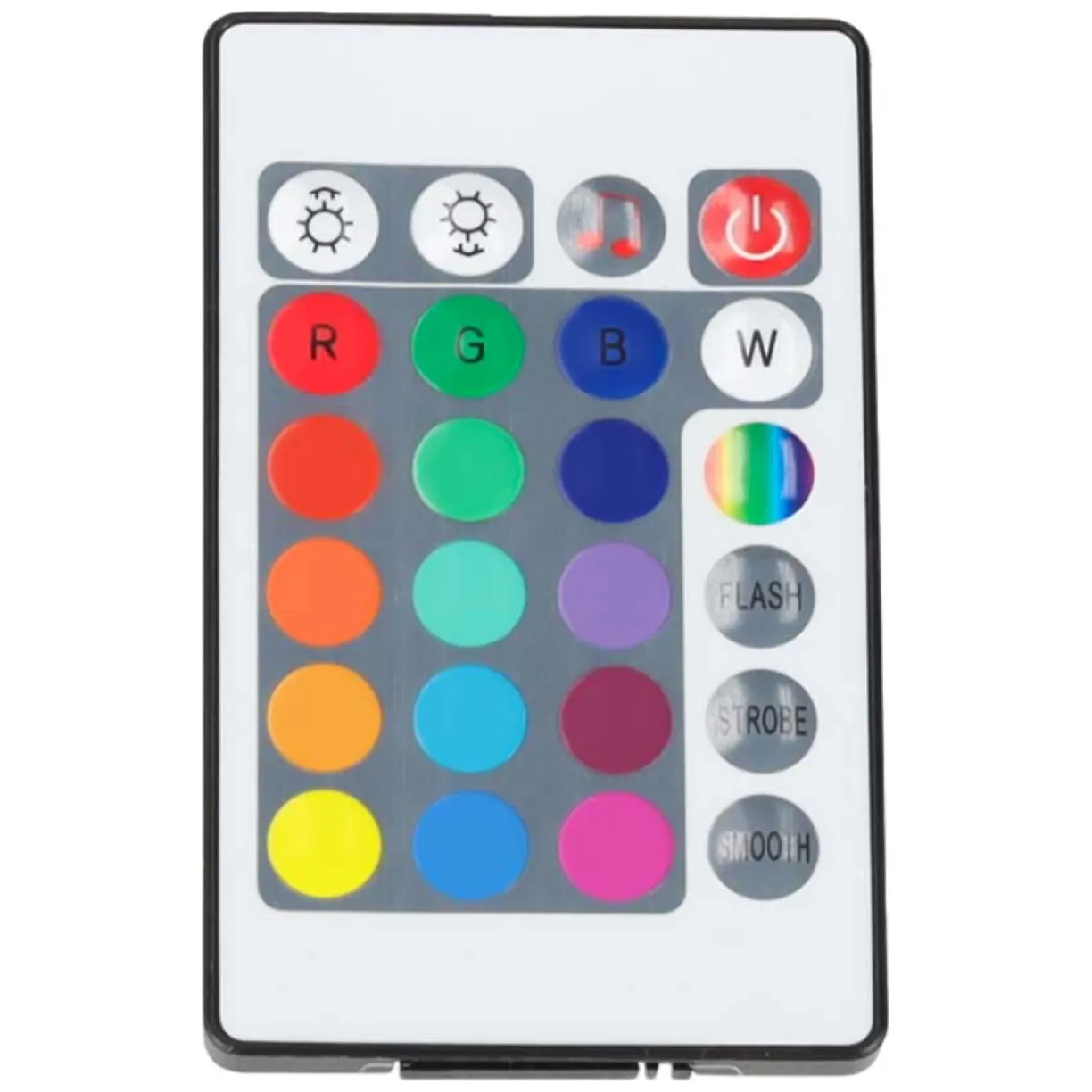 Czarne lampki gamingowe LED RGB na biurko zestaw 2 sztuk z pilotem i uchwytem - obrazek 11