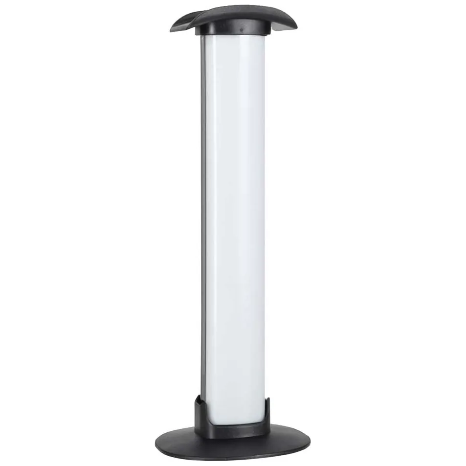 Czarne lampki gamingowe LED RGB na biurko zestaw 2 sztuk z pilotem i uchwytem - obrazek 7