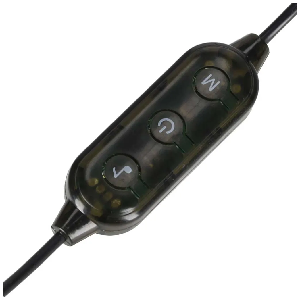 Czarne lampki gamingowe LED RGB na biurko zestaw 2 sztuk z pilotem i uchwytem - obrazek 10