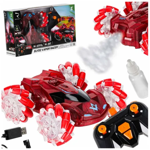 Samochód zdalnie sterowany na pilota Drift Off-Road REVOLT Slydz Vapor Racer 360 czerwony