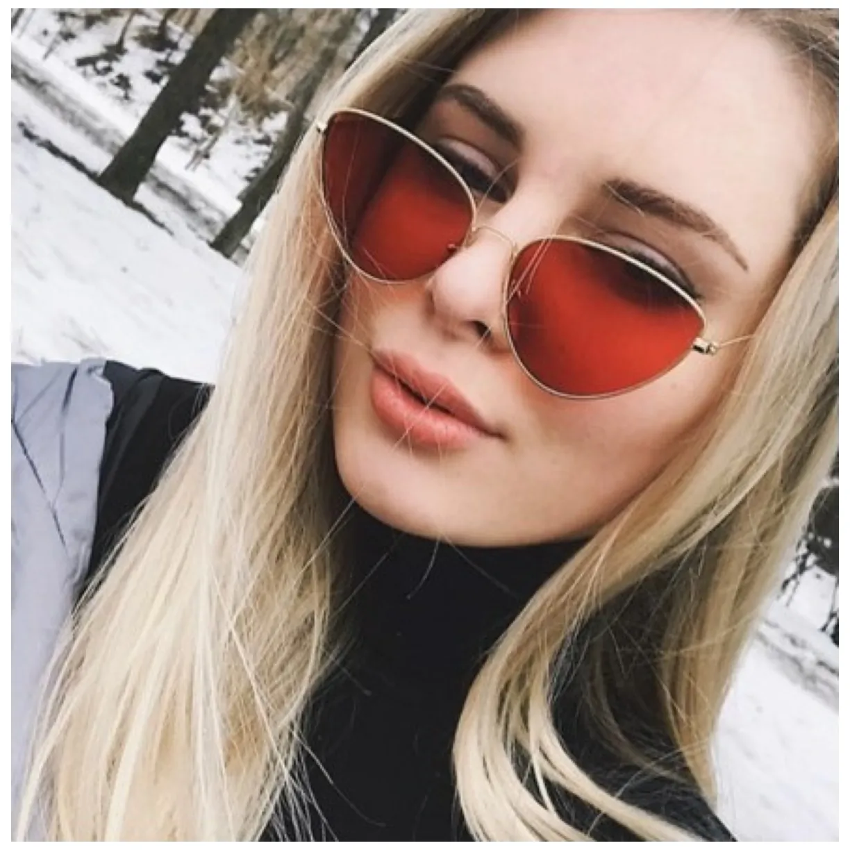 Okulary przeciwsłoneczne OVL kocie OK179WZ1 - obrazek 5