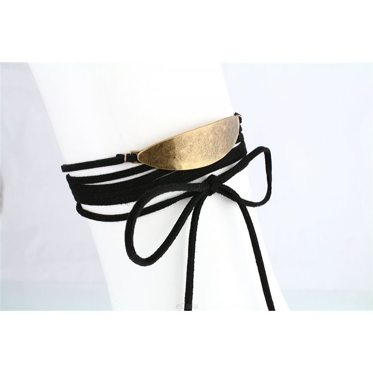 NASZYJNIK CHOKER BLASZKA N488 - obrazek 2