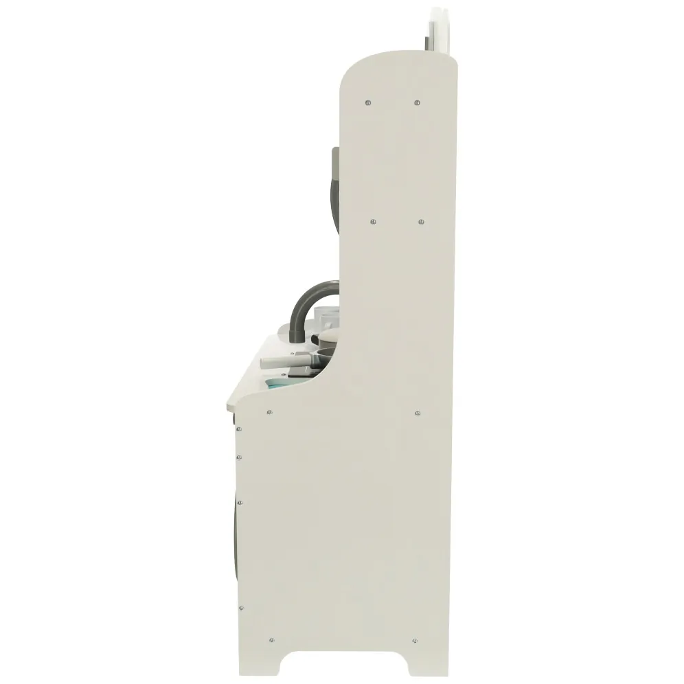 Drewniana kuchnia dla dzieci MDF z ekspresem i akcesoriami 85 cm - obrazek 14