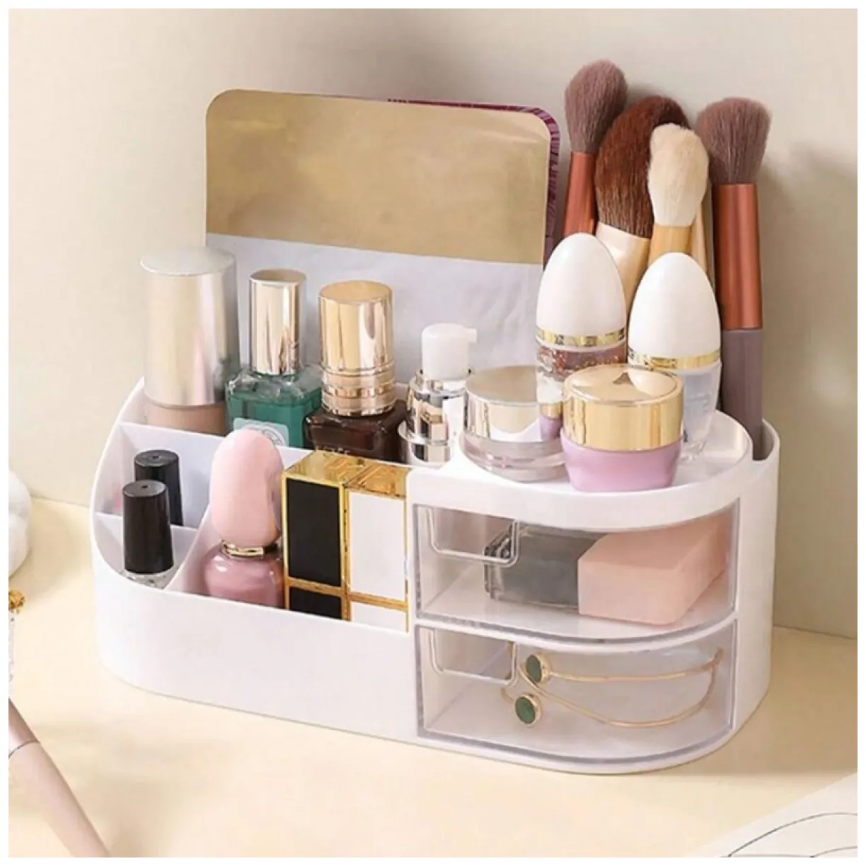 Wielofunkcyjny organizer z szufladkami 26,5x10x14,5 cm CB47 - obrazek 3