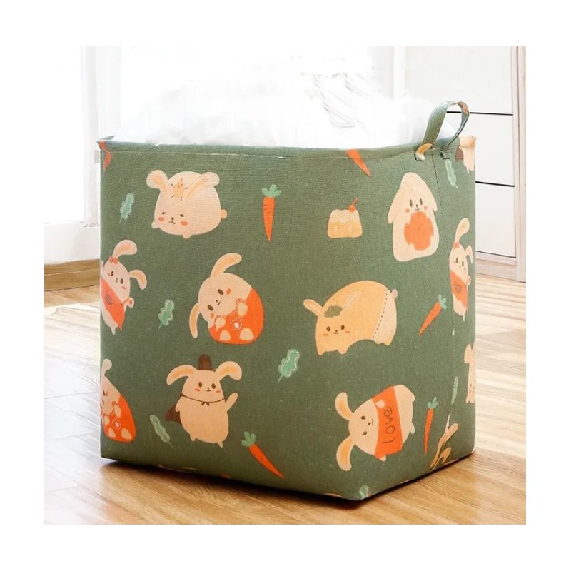 Pojemnik na zabawki kosz, worek na pranie 50x40x45 cm OR100WZ3 - obrazek 3