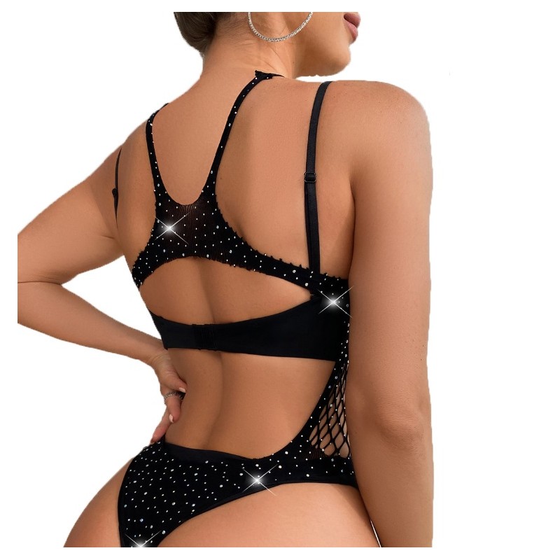 TUBA BODYSTOCKING BODY KABARETKA STRÓJ BIELIZNA r.UNIWERSALNY BZN01 - obrazek 3