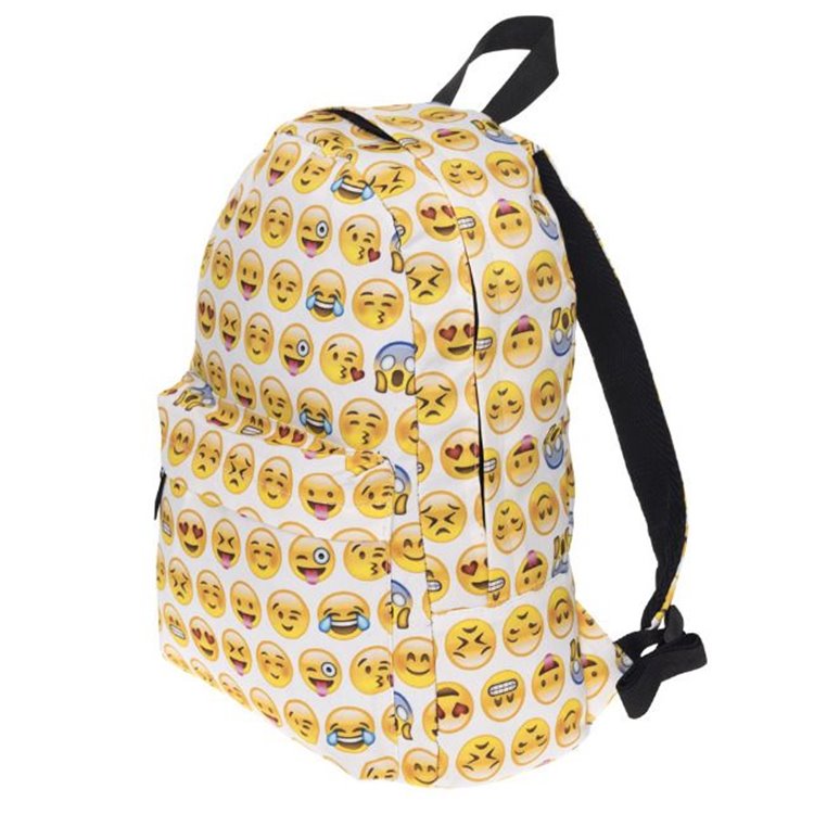 PLECAK EMOTIKONKI BIAŁY PL26 - obrazek 2